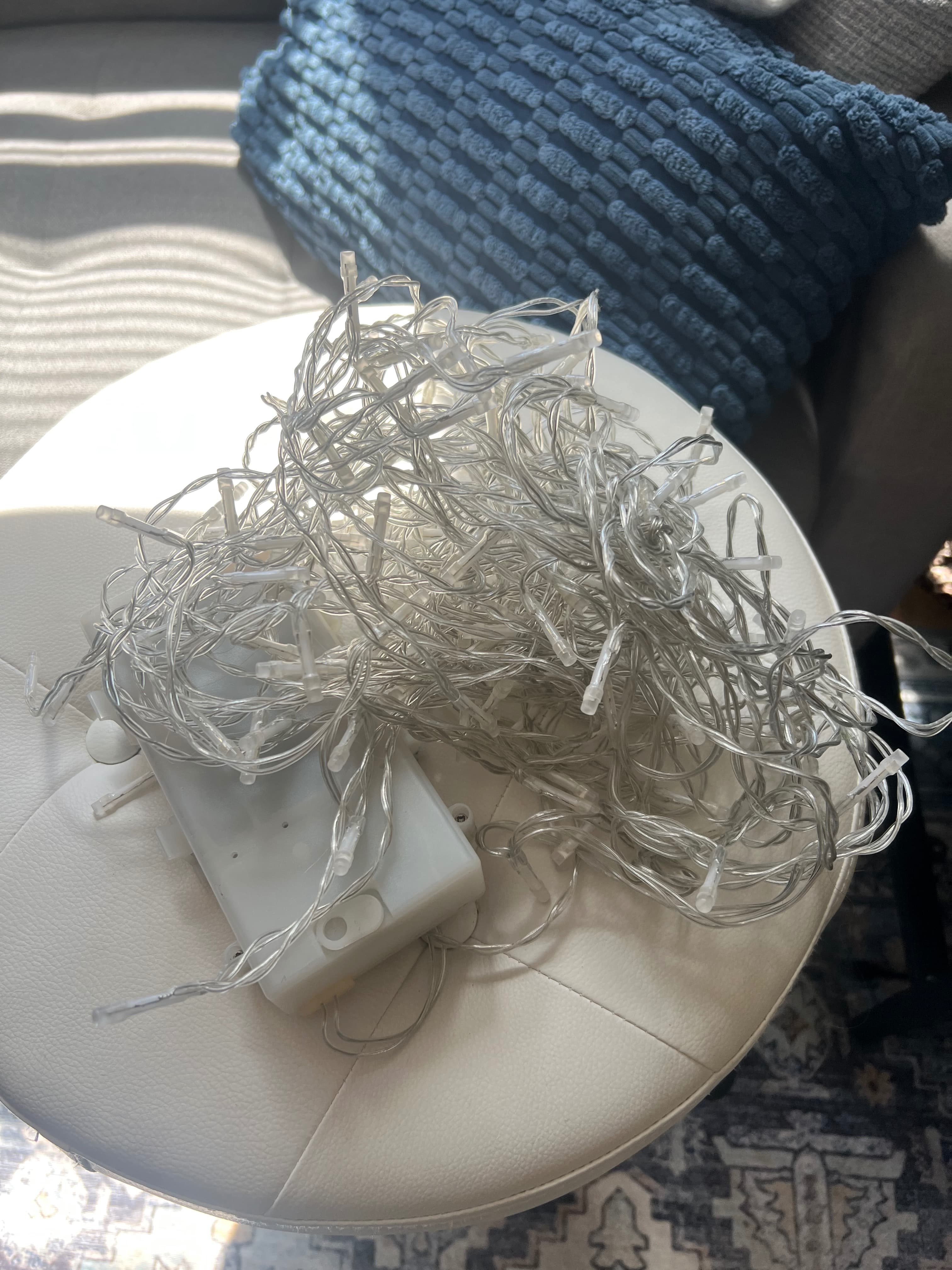 Clear LED String Lights photo 1