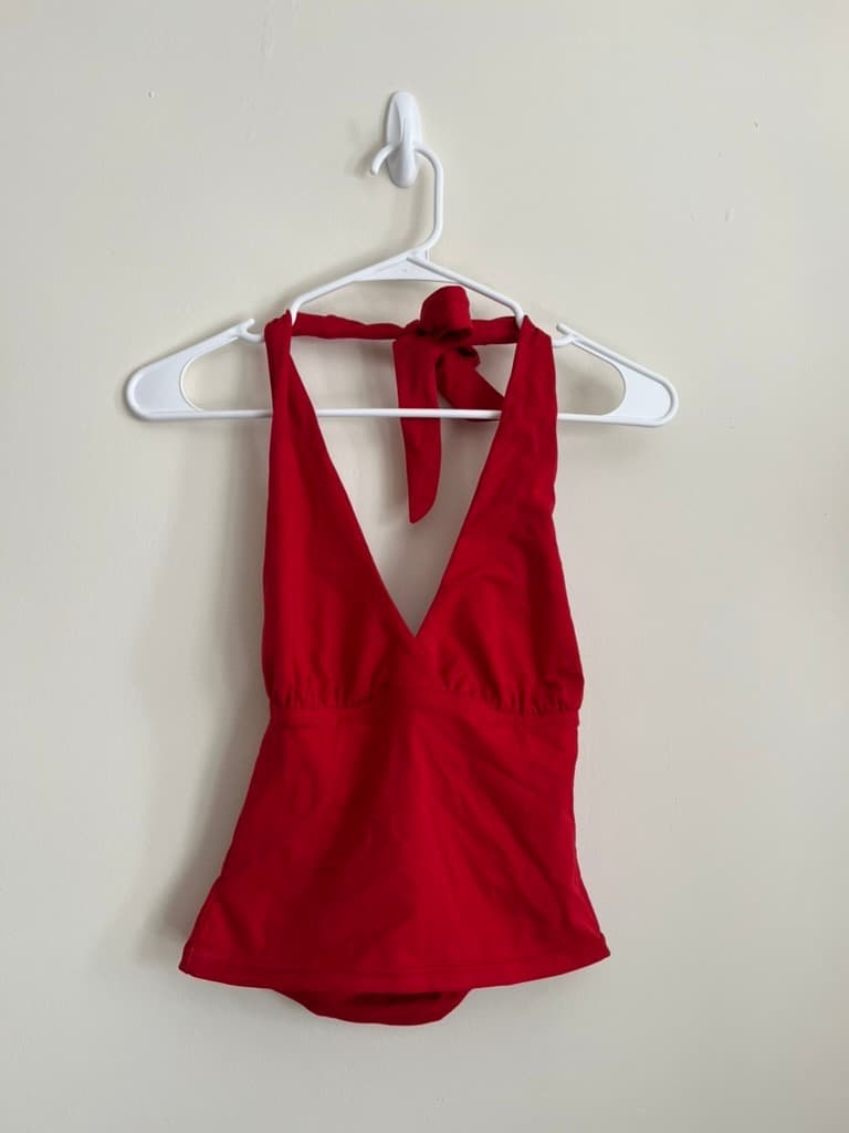 Red Halter Top photo 1