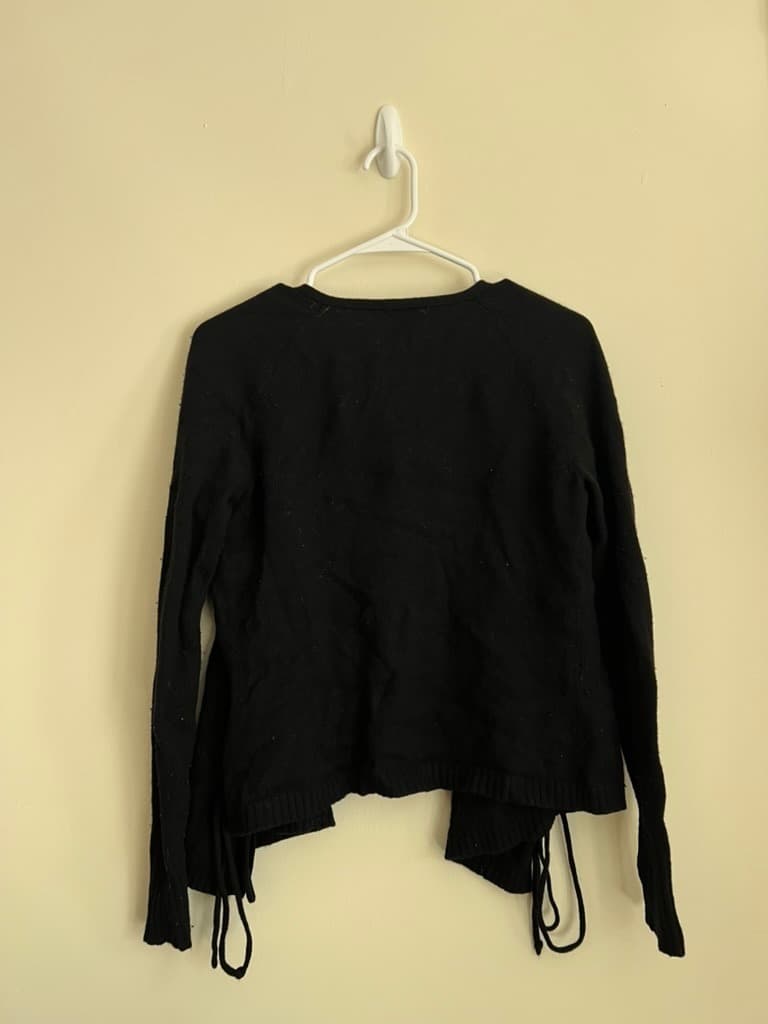 Black Cardigan Sweater photo 2