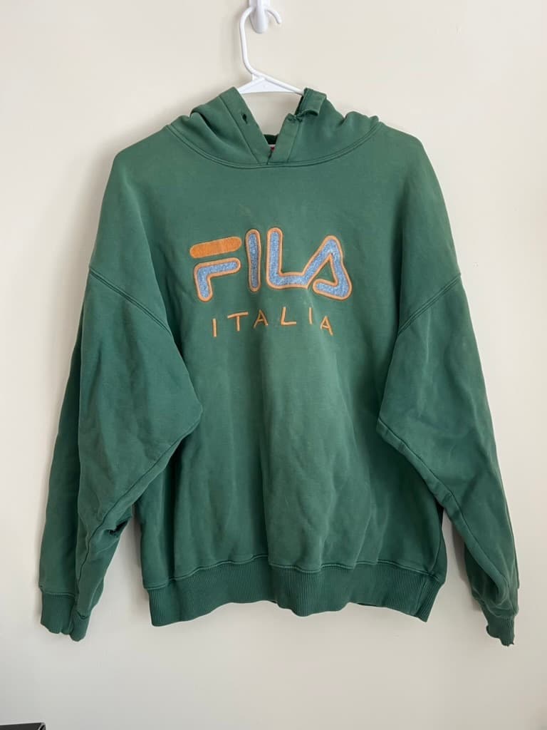 Fila Italia Green Hoodie photo 1