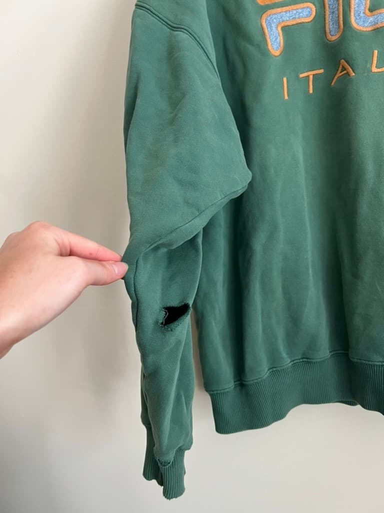 Fila Italia Green Hoodie photo 2