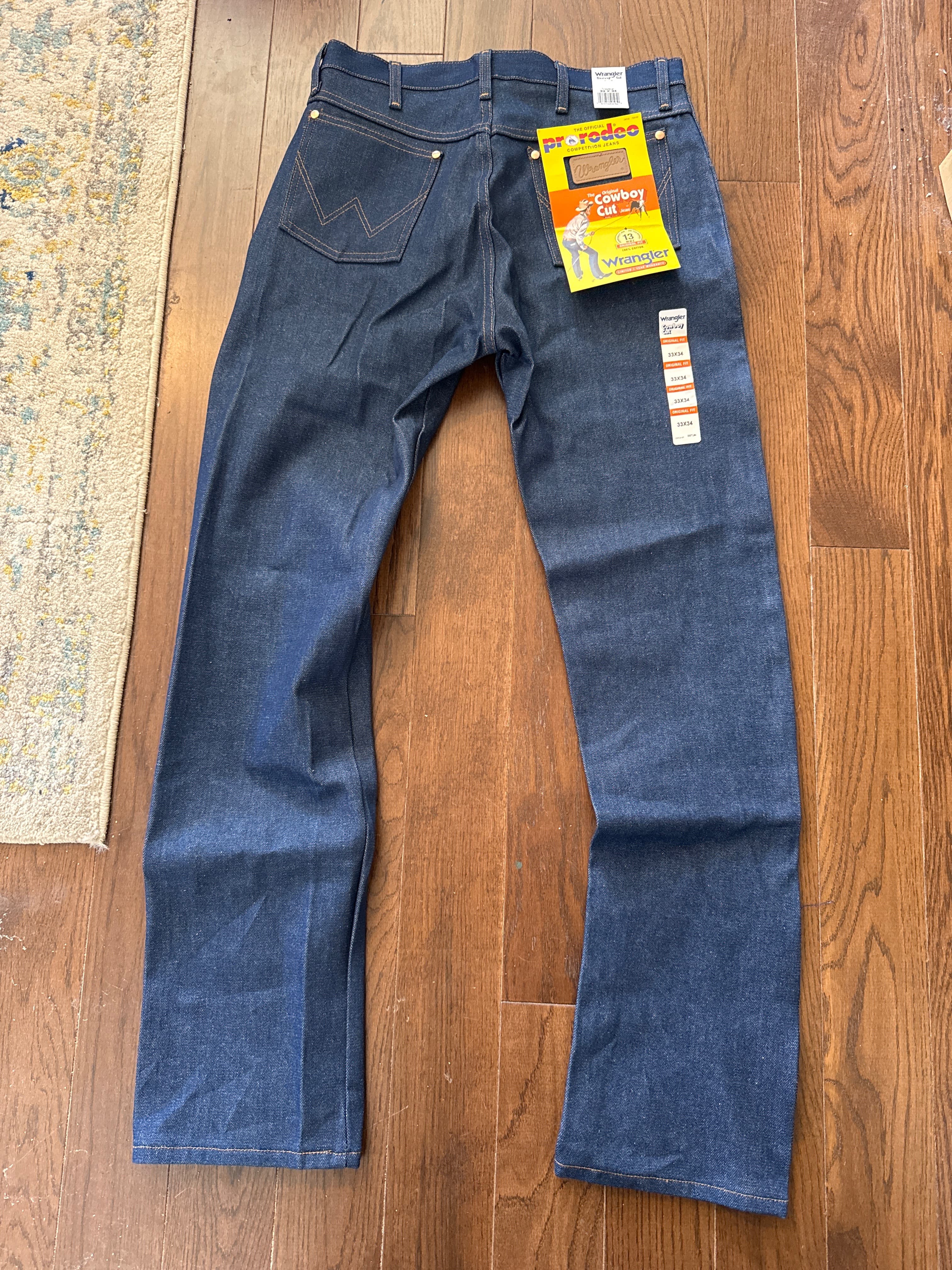Wrangler Original Cowboy Cut Jeans 33x34 photo 1