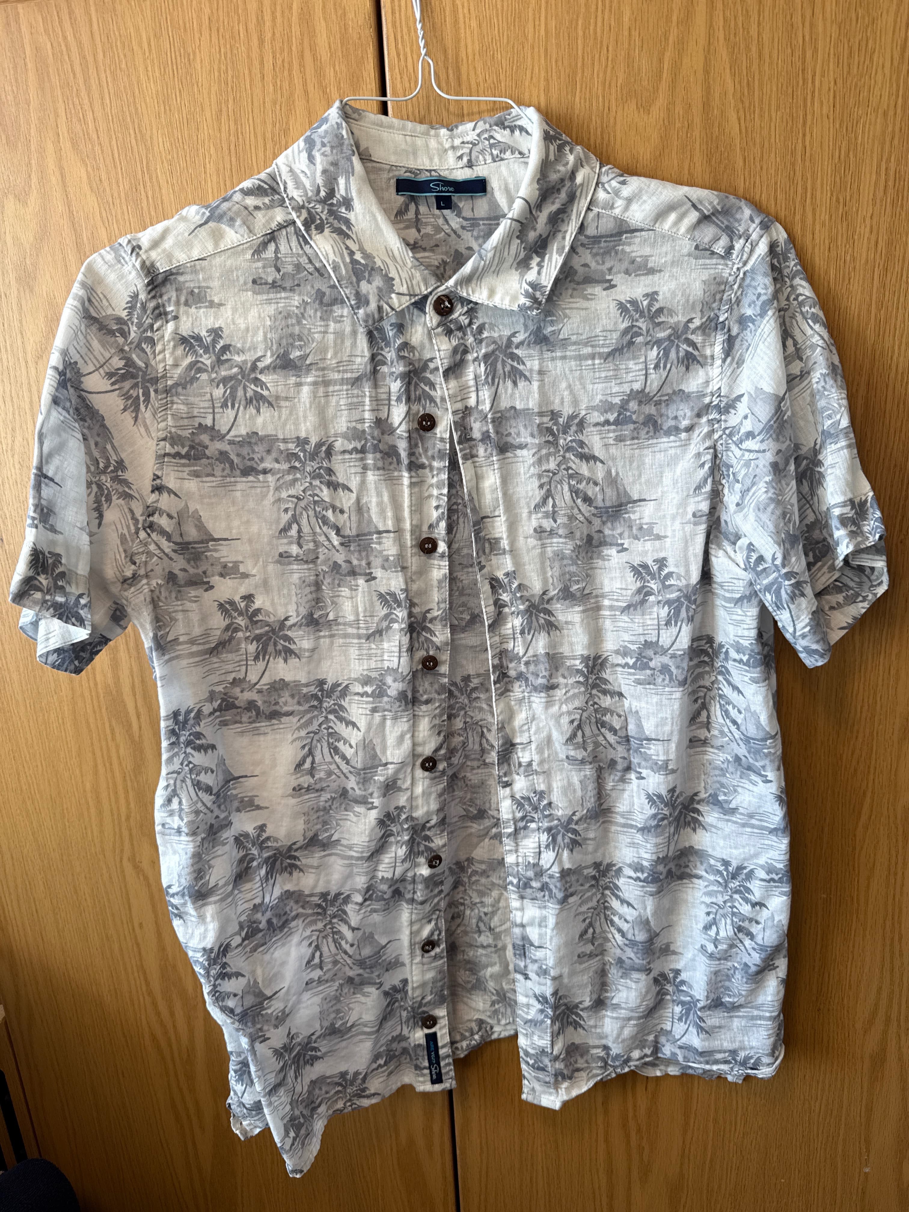 Tommy Hilfiger Palm Tree Button-Up Shirt photo 1