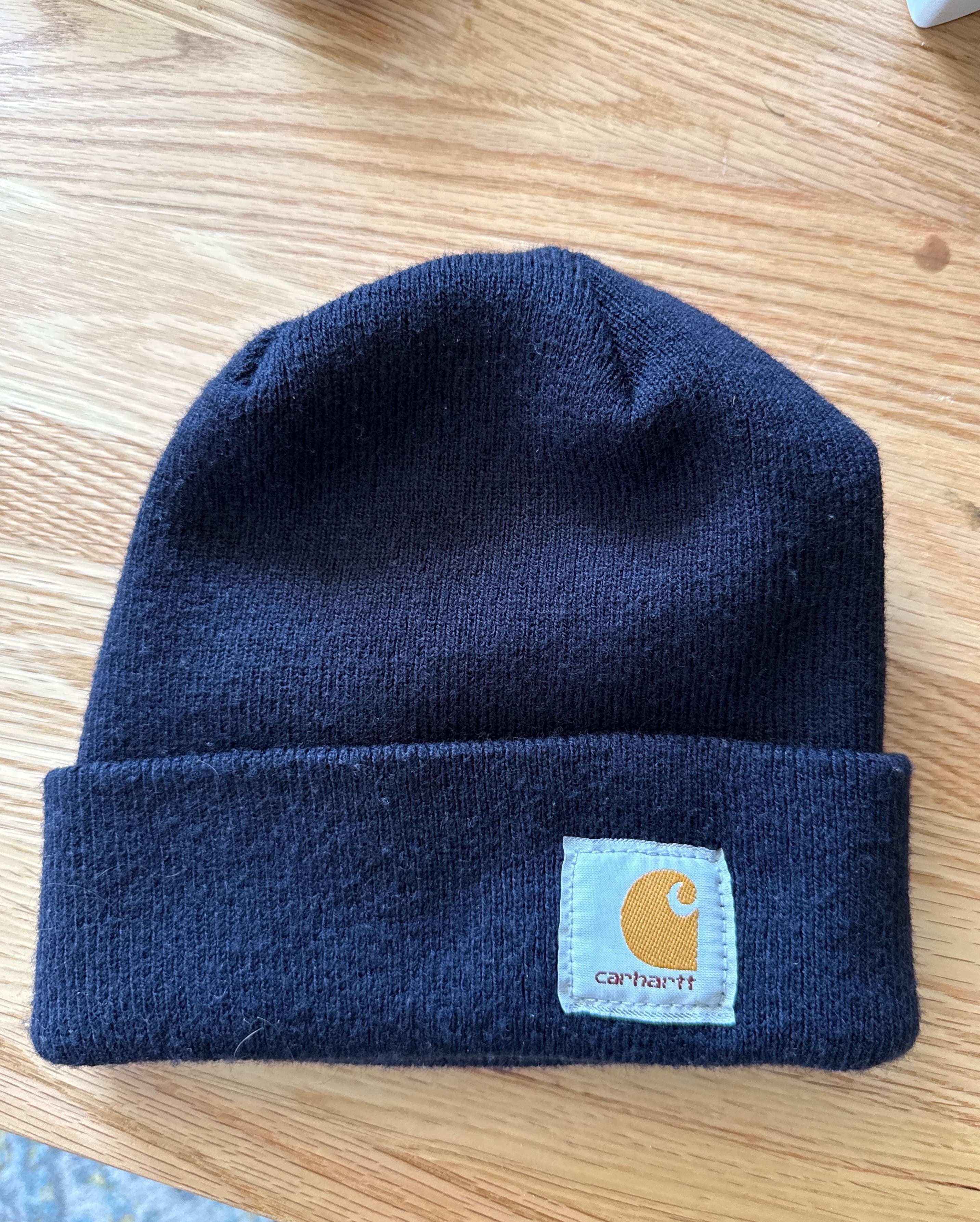 Carhartt Navy Blue Beanie photo 1